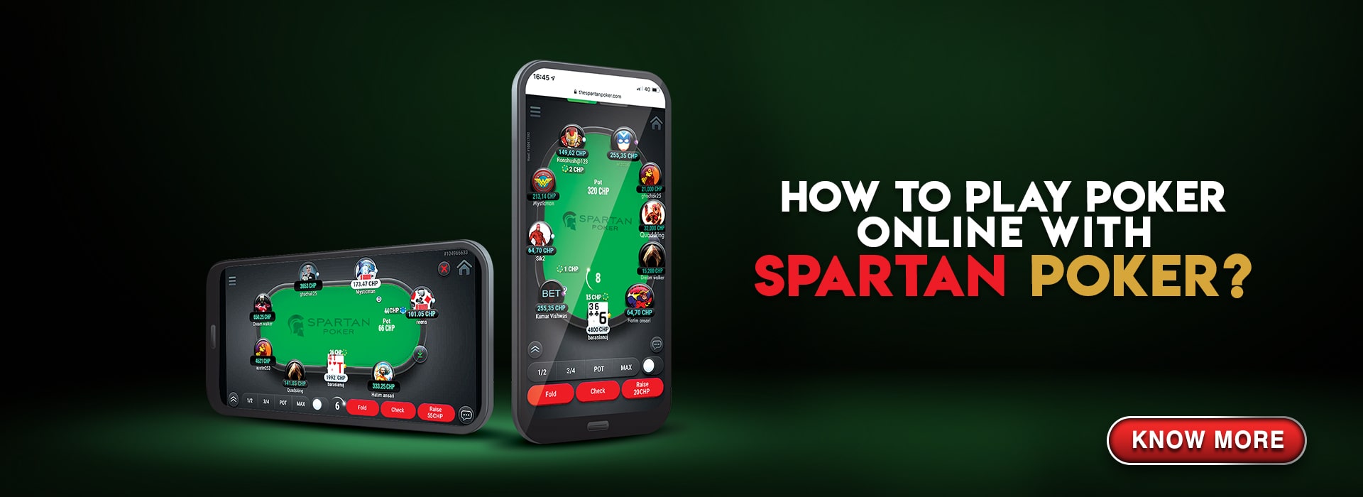 Mobile version of Spartan Poker