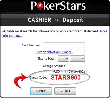 PokerStars Bonus